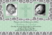 Printable Christening Thank You Card Wording  Example