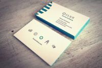 Printable Consultant Business Card Design Excel