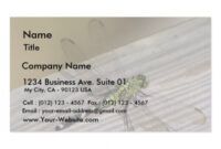 Professional Dragonfly Business Card Design Pdf