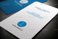 Professional Medical Business Card Template Excel Sample