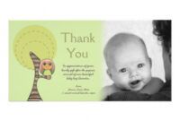 Professional Thank You Card For Baby Gift Pdf