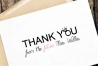 Best Engagement Party Thank You Card Wording Word