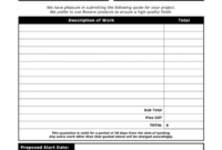 Best Vacation Rental Pricing Quotation Template Excel Sample