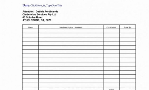 Cleaning Quotation Template Doc Sample