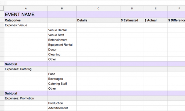 Editable Event Management Quotation Template Doc