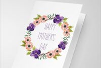 Mothers Day Certificate Template Doc