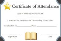 Printable Sunday School Graduation Certificate Template Pdf Sample