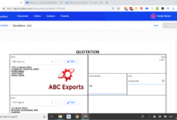 Professional Freight Quotation Template Excel Example