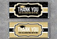 Thank You For Coming To My Graduation Party Card Pdf Example