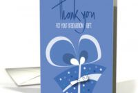 Best Thank You Card For Graduation Gift Doc Sample