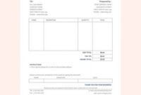 Costum Computer Repair Quotation Template Doc