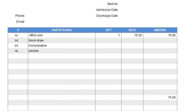 Editable Post Office Receipt Template Excel Sample