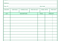 Editable Post Office Receipt Template Pdf