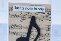 Editable Thank You Card For Music Teacher  Sample