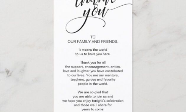 Free Thank You Card For Dinner Pdf Sample