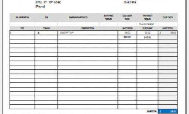 Printable Cctv Sales Quotation Template Word Sample