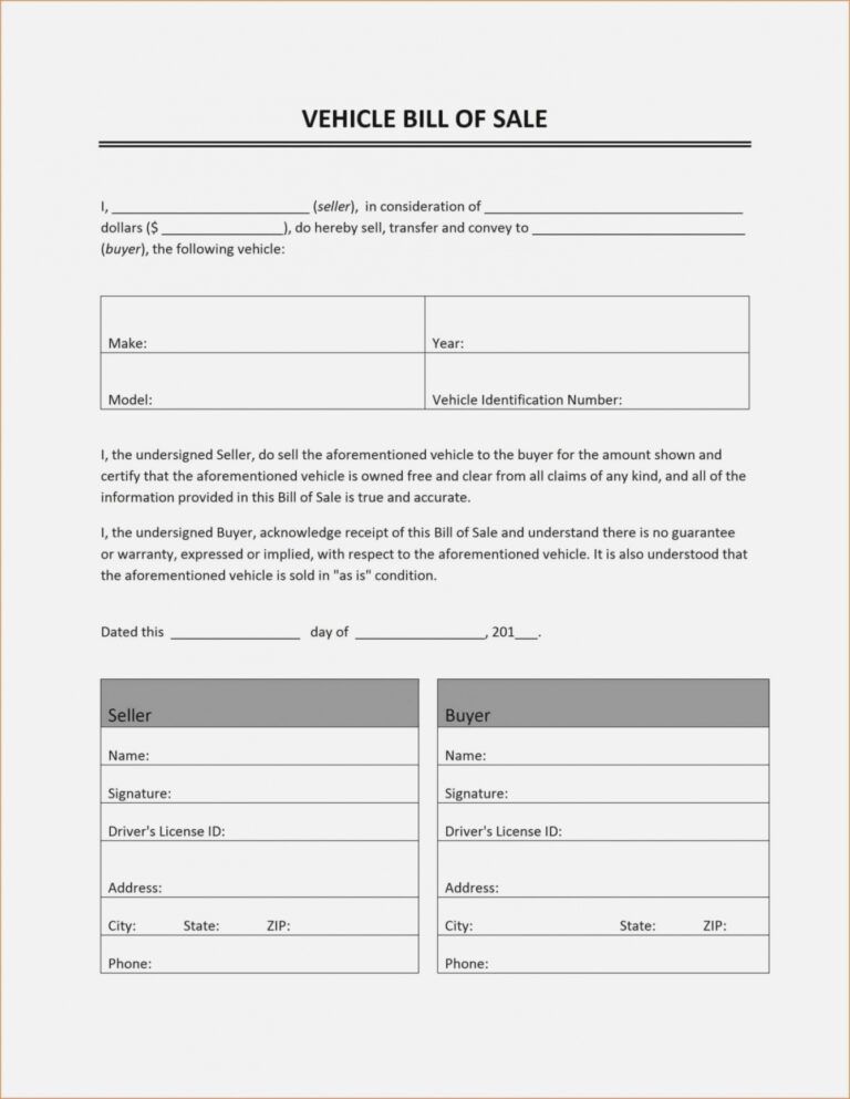 Professional Car Receipt Sold As Seen Template PDF | EmetOnlineBlog