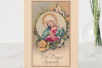 Professional Thank You For Catholic Mass Card Word Example