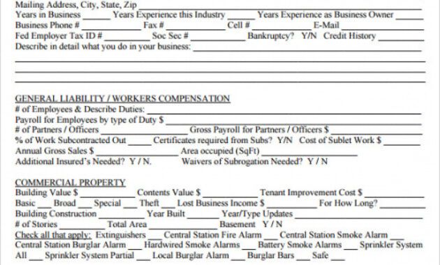 Professional Trucking Request For Insurance Quotation Template  Example