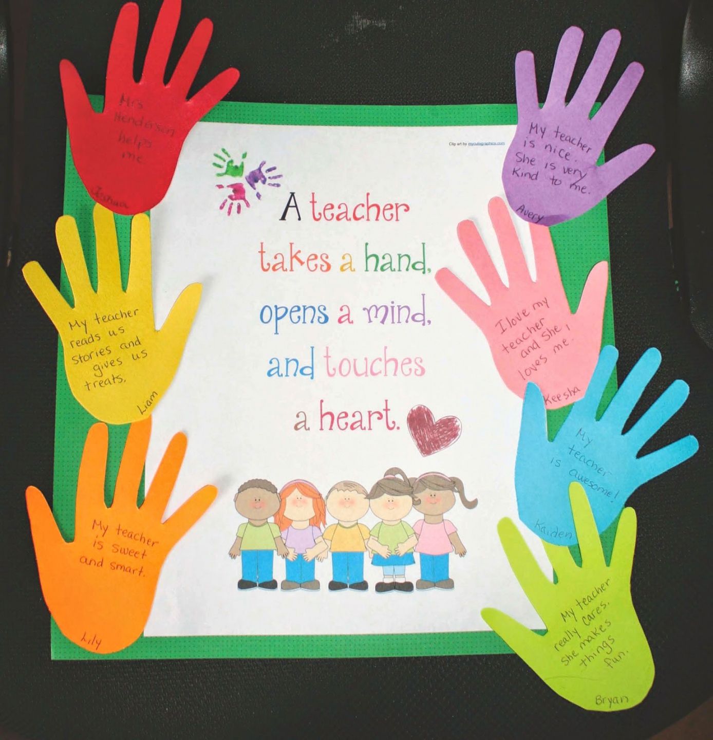 Thank You Card For Preschool Teacher EmetOnlineBlog