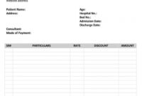 Best Health Insurance Receipt Template Doc