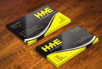 Costum Automotive Mechanic Business Card Doc Sample