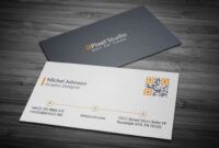 Costum It Professional Business Card Template Word