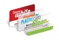 Costum Recycled Plastic Business Card Doc Sample