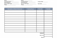 Editable Air Conditioner Quotation Template