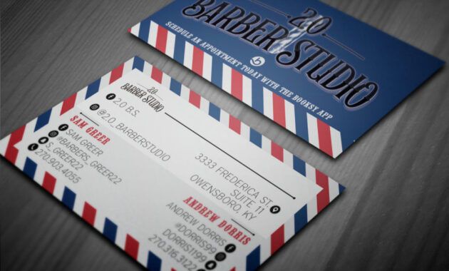 Free Courier Service Business Card Ideas  Example