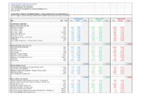 Printable Furniture Quotation Template Excel Example