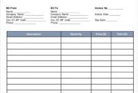 Printable Plumbing Quotation Template Pdf Example