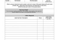 Professional Collision Repairs Quotation Template Doc