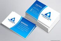 Professional Pool Service Business Card  Sample