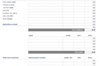 Professional Price Quotation With Tax And Discounts Template Doc Sample