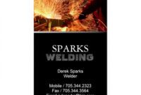 Welding Business Card Designs  Example