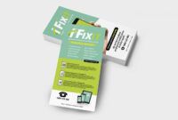 Best Phone Repair Business Card Excel
