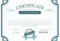 California Stock Certificate Template Word Example