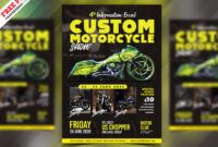 Printable Motorcycle Business Card Template Pdf Example