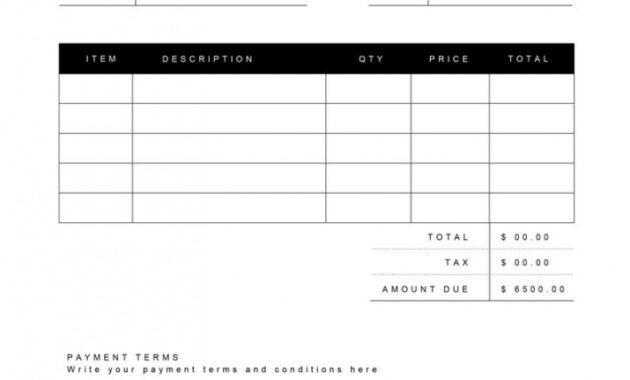 Printable Stock Gift Receipt Template