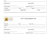 Best Cash Advance Receipt Template Doc Example