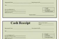 Costum Cash Sales Receipt Template  Sample