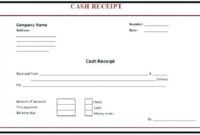 Free Cash Paid Receipt Template Doc Sample