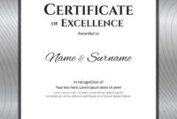 Printable Red Certificate Border Template Doc Sample