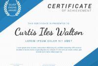 Professional Certificate Template Without Border Word Sample