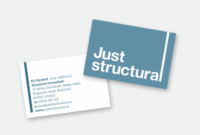 Professional Structural Engineer Business Card Pdf