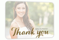 Best Thank You Card For Graduation Money Excel Sample