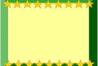 Costum Award Certificate Border Template  Sample