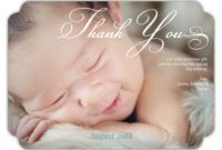 Costum Baby Baptism Thank You Card Wording  Sample