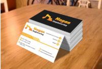 Costum Civil Engineer Business Card Design Pdf